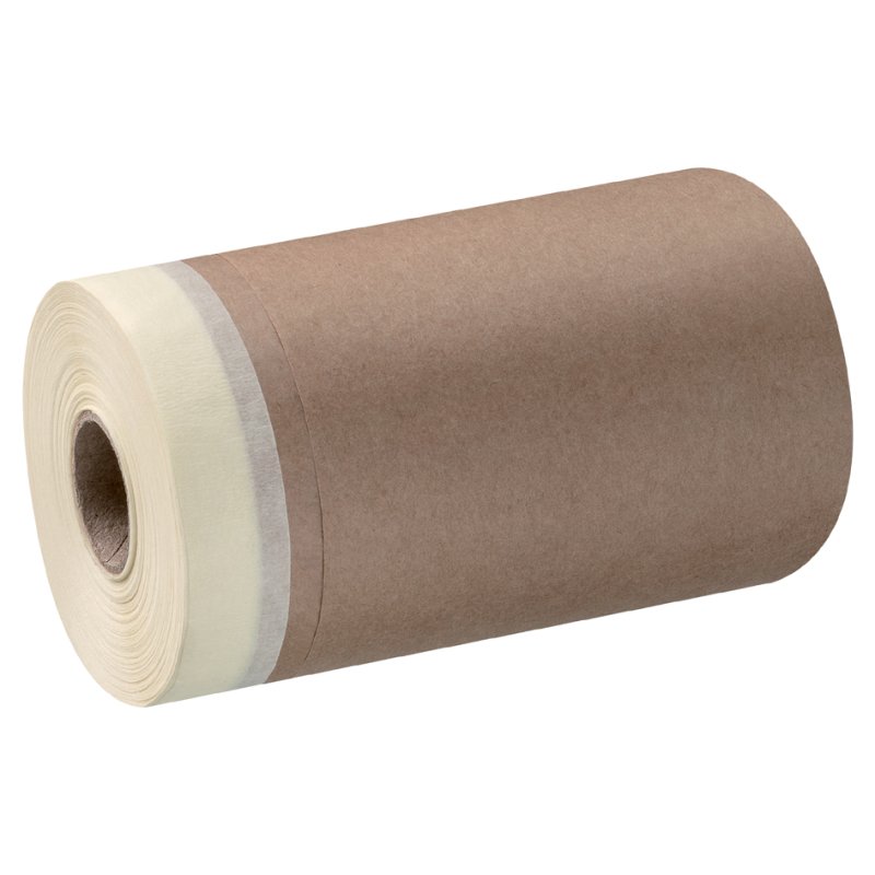 WESTEX PROFI masking tape, beige/brown, 100 mm × 20 m, medium adhesion